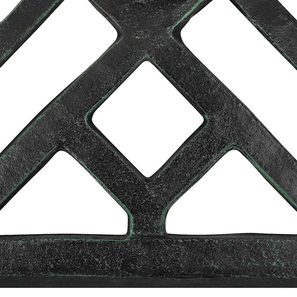 vidaXL Umbrella Base Green 44x44x31 cm Cast Iron
