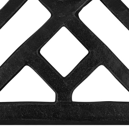 vidaXL Umbrella Base Black 44x44x31 cm Cast Iron