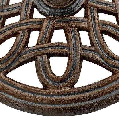 vidaXL Umbrella Base Bronze 40x40x32 cm Cast Iron