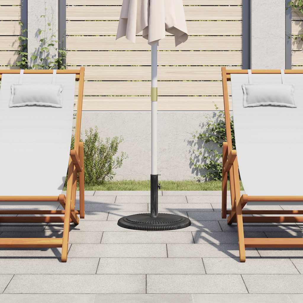 vidaXL Umbrella Base Black 45x45x30 cm Cast Iron