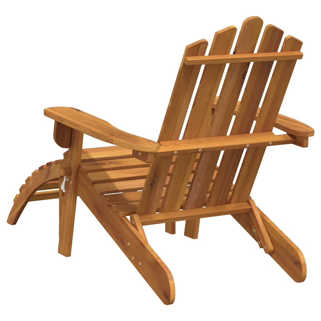 vidaXL Garden Chair | Natural wood | Solid Acacia wood | Standard | Foldable