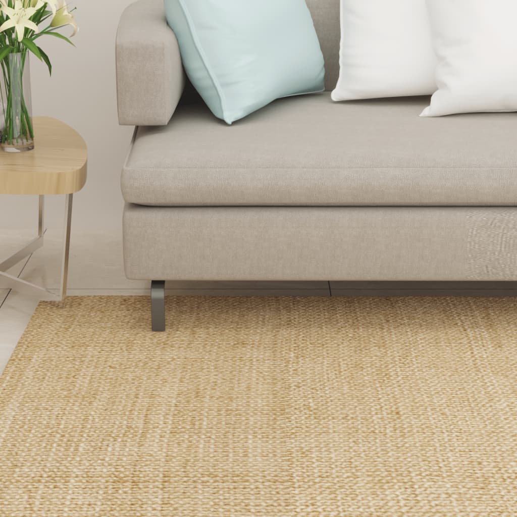 vidaXL Rug | Natural | 100% Sisal | 66 x 150 cm | Rug | Rectangular | Minimalist