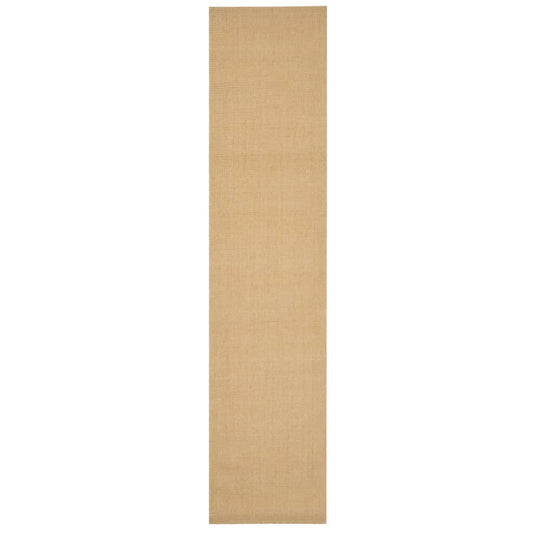 vidaXL Rug Natural Sisal 66x300 cm