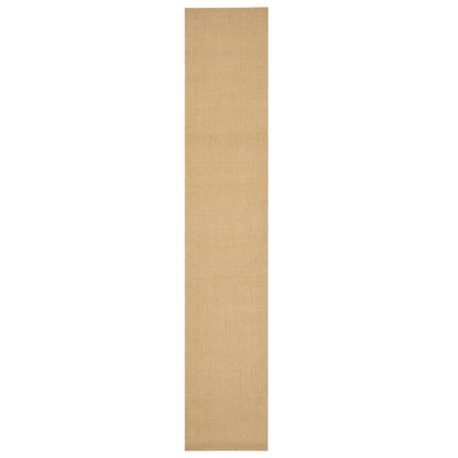 vidaXL Rug Natural Sisal 66x350 cm
