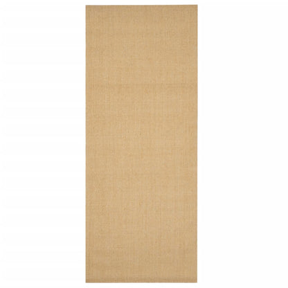 vidaXL Rug Natural Sisal 80x200 cm