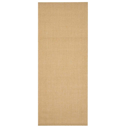 vidaXL Rug Natural Sisal 80x200 cm