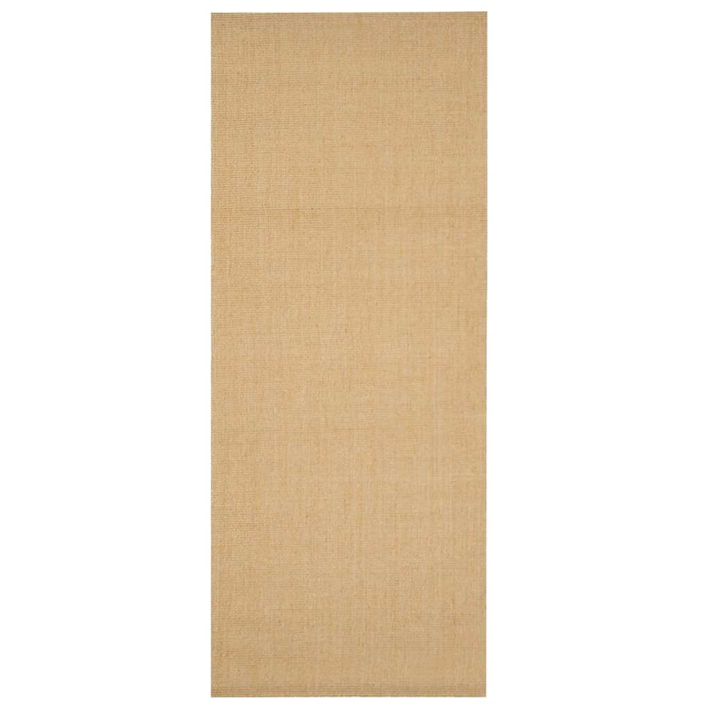 vidaXL Rug Natural Sisal 80x200 cm