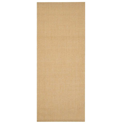 vidaXL Rug Natural Sisal 80x200 cm