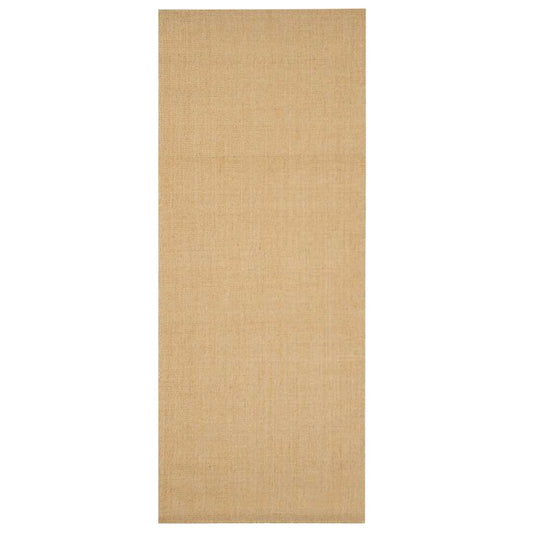 vidaXL Rug Natural Sisal 80x200 cm