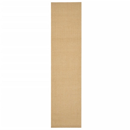 vidaXL Rug Natural Sisal 80x350 cm