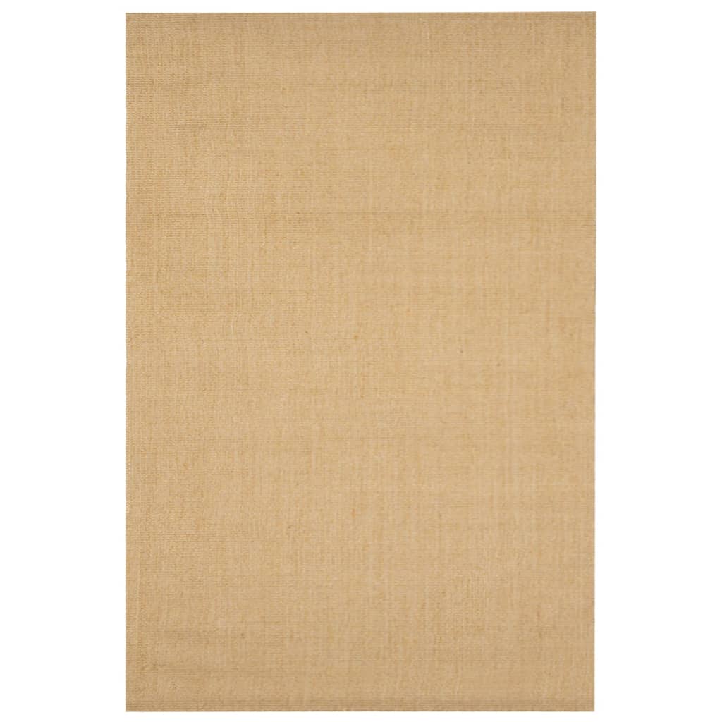 vidaXL Rug Natural Sisal 100x150 cm