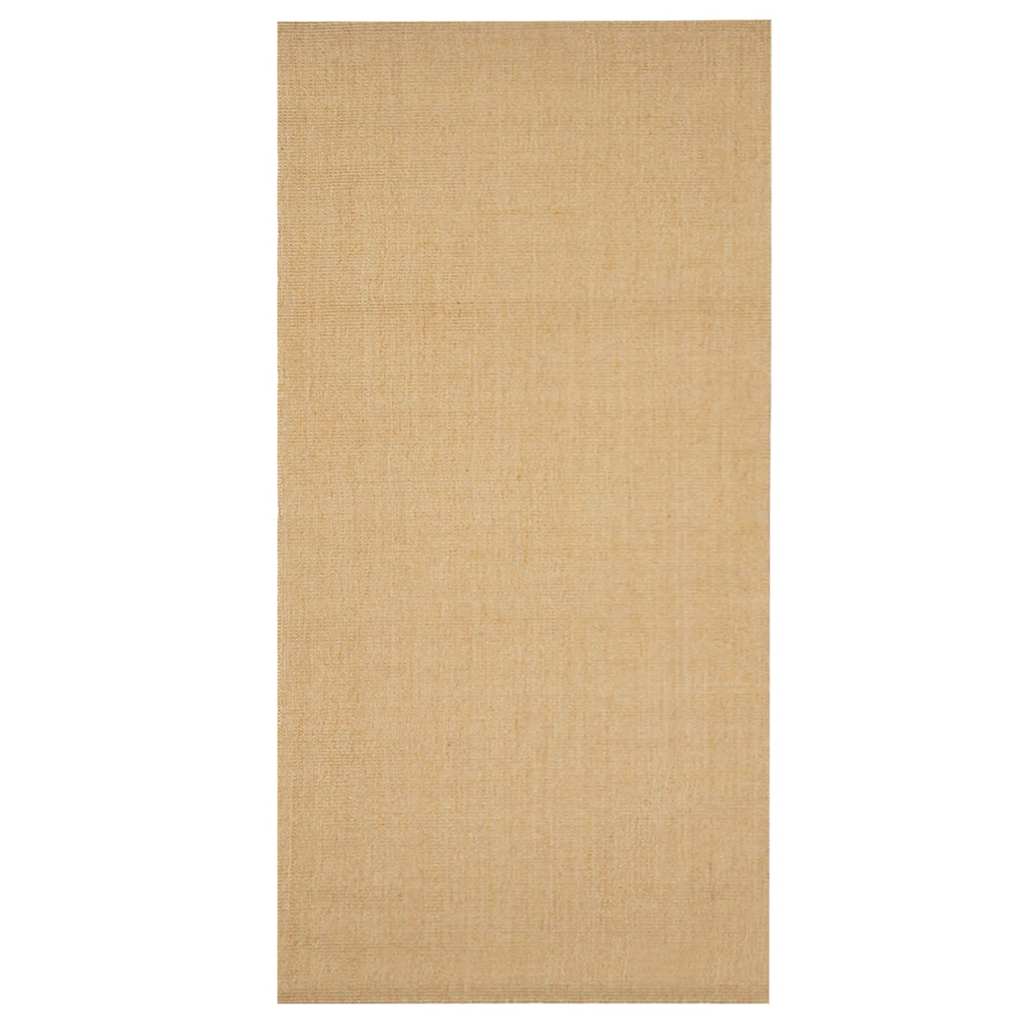 vidaXL Rug Natural Sisal 100x200 cm