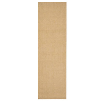vidaXL Rug Natural Sisal 100x350 cm