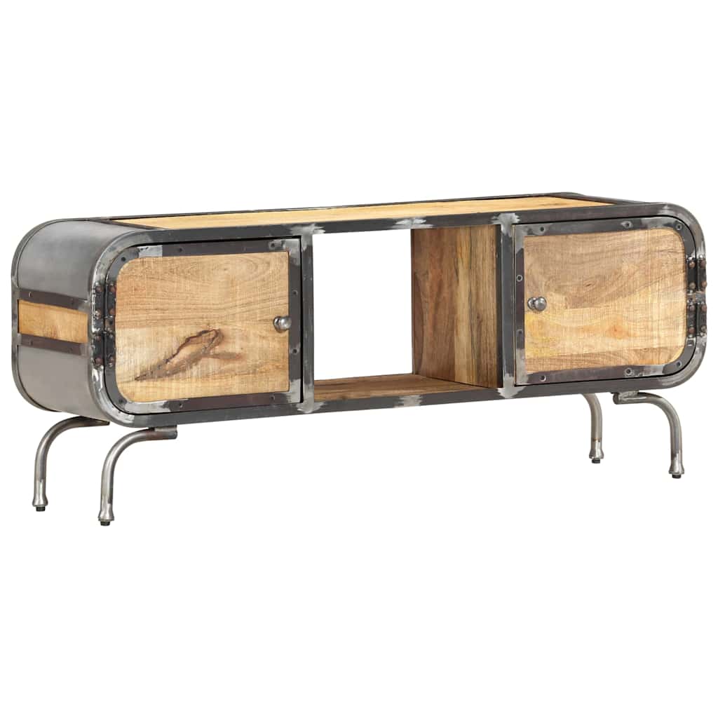 339711 vidaXL TV Cabinet 110x30x42 cm Solid Wood Mango