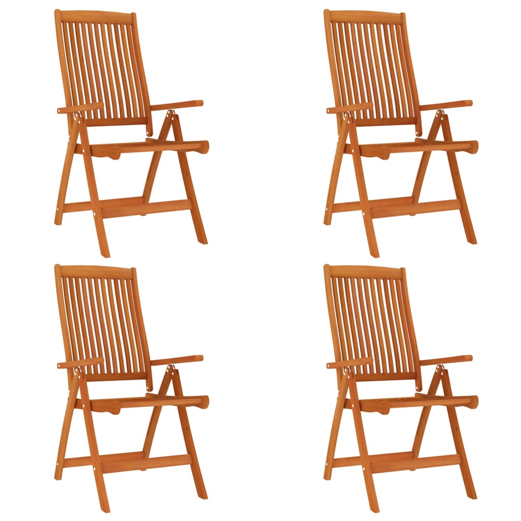 vidaXL Garden Dining Set | Reddish-Brown | Solid Eucalyptus Wood | Medium