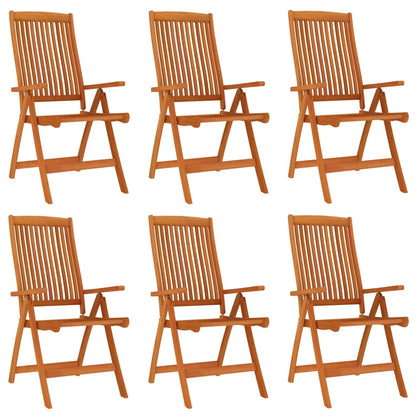 vidaXL Garden Dining Set | Reddish-brown | Solid eucalyptus wood | Medium