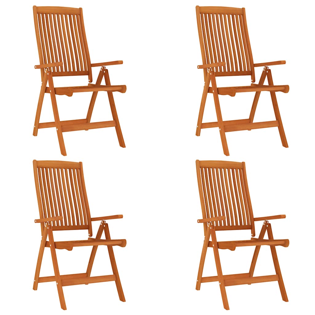 vidaXL Garden Dining Set | Reddish-brown | Solid eucalyptus wood | Medium