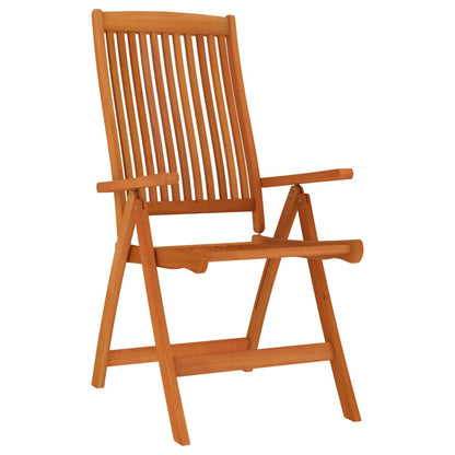 vidaXL Garden Dining Set | Reddish-brown | Solid eucalyptus wood | Large