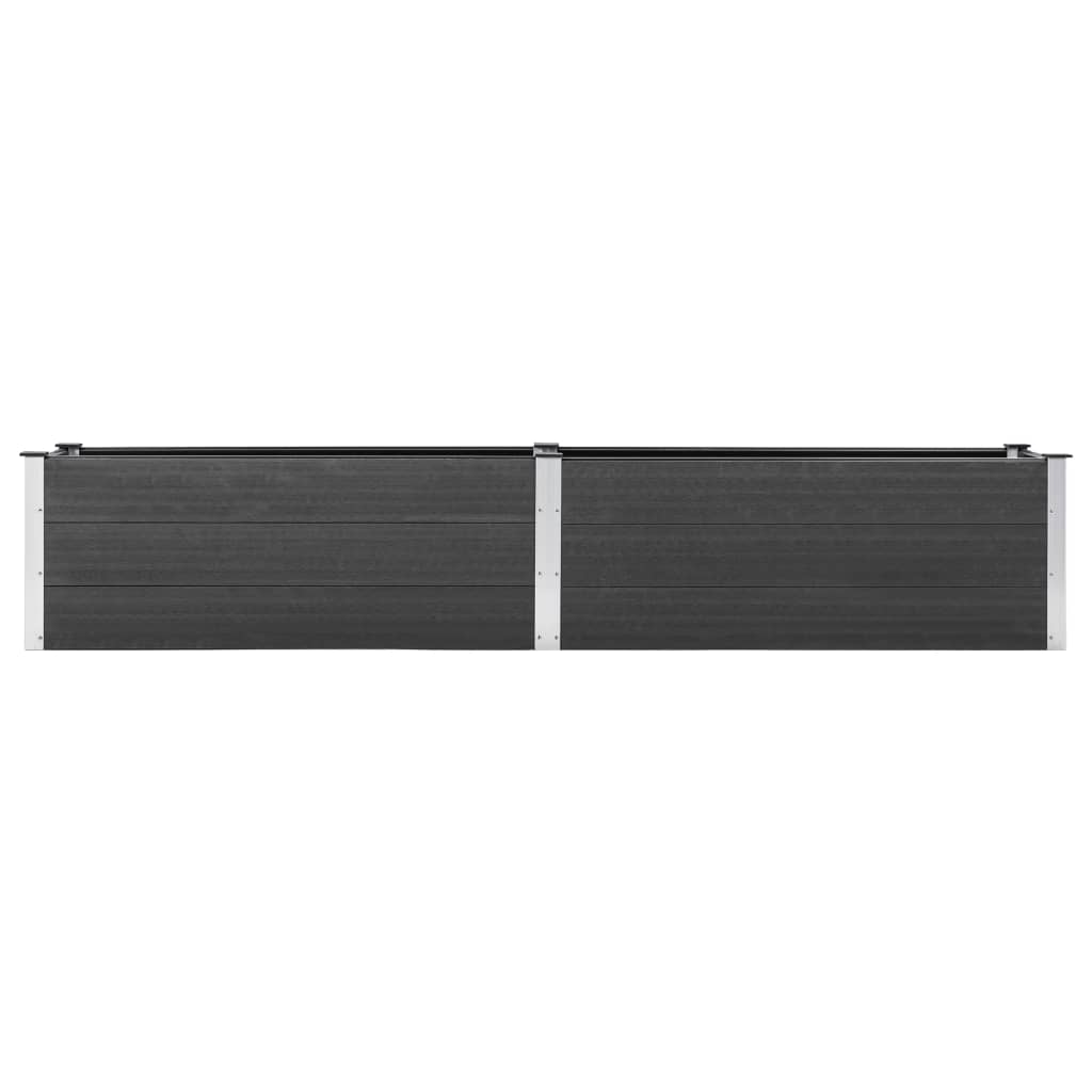 vidaXL Garden Raised Bed 200x50x54 cm WPC Grey