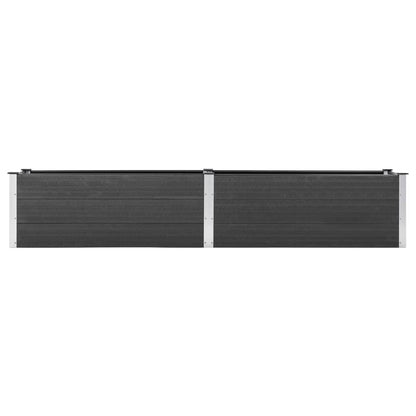 vidaXL Garden Raised Bed 200x50x54 cm WPC Grey
