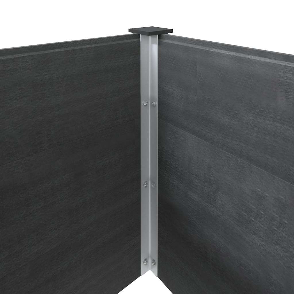 vidaXL Garden Raised Bed 200x50x54 cm WPC Grey