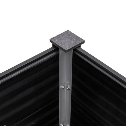 vidaXL Garden Raised Bed 200x100x91 cm WPC Grey