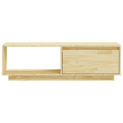 vidaXL TV Cabinet 110x30x33.5 cm Solid Pinewood