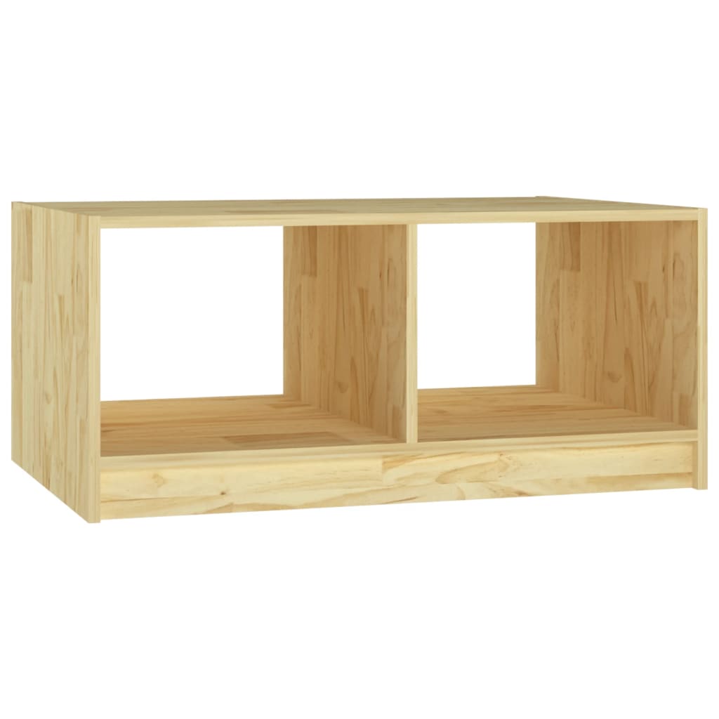 vidaXL Coffee Table 75x50x33.5 cm Solid Pinewood