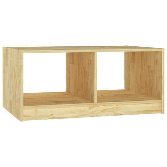 vidaXL Coffee Table 75x50x33.5 cm Solid Pinewood