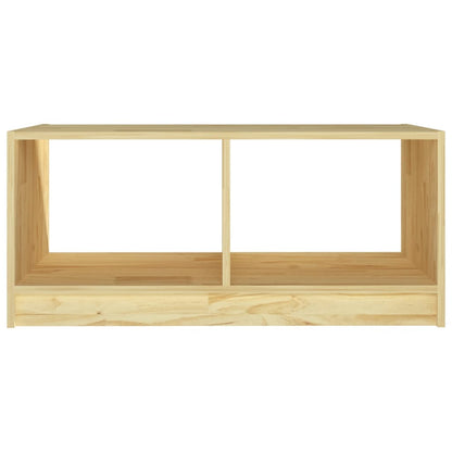 vidaXL Coffee Table 75x50x33.5 cm Solid Pinewood
