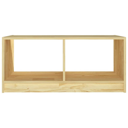 809906 vidaXL Coffee Table 75x50x33,5 cm Solid Wood Pine