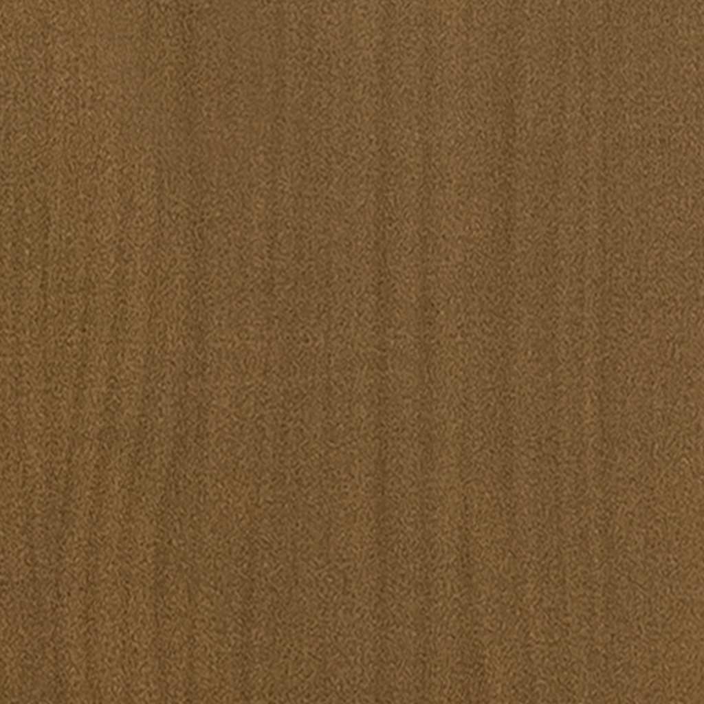 vidaXL Coffee Table Honey Brown 75x50x33.5 cm Solid Pinewood