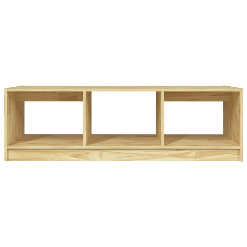 vidaXL Coffee Table 110x50x34 cm Solid Pinewood
