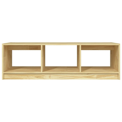 vidaXL Coffee Table 110x50x34 cm Solid Pinewood