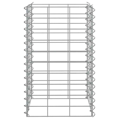 vidaXL Gabion Raised Beds 3 pcs 30x30x50 cm Iron