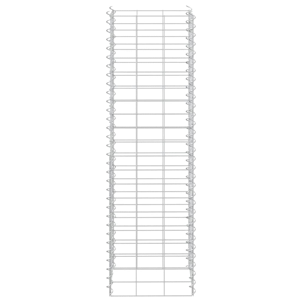 vidaXL Gabion Raised Beds 3 pcs 30x30x100 cm Iron