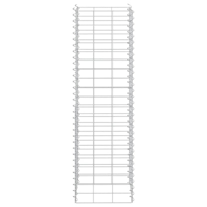 151249 vidaXL Gabion Raised Beds 3 pcs 30x30x100 cm Iron