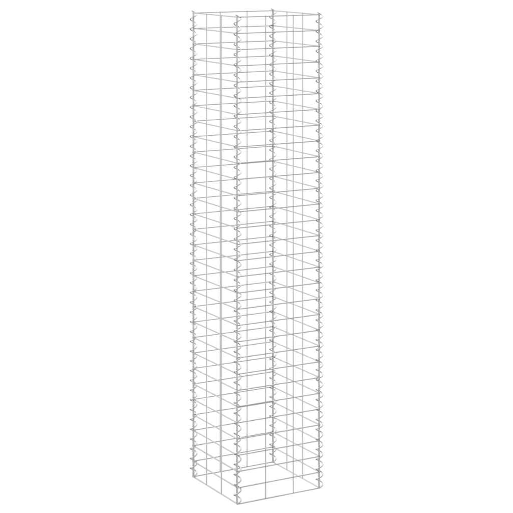 vidaXL Gabion Raised Beds 3 pcs 30x30x150 cm Iron