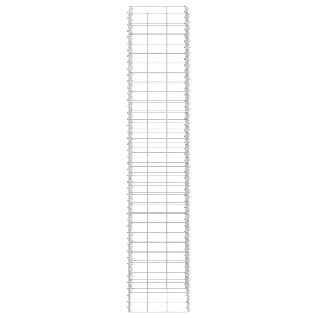 vidaXL Gabion Raised Beds 3 pcs 30x30x150 cm Iron