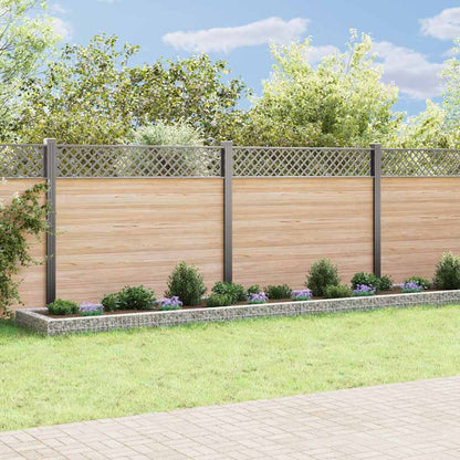 vidaXL Gabion Raised Bed Galvanised Steel 800x100x20 cm