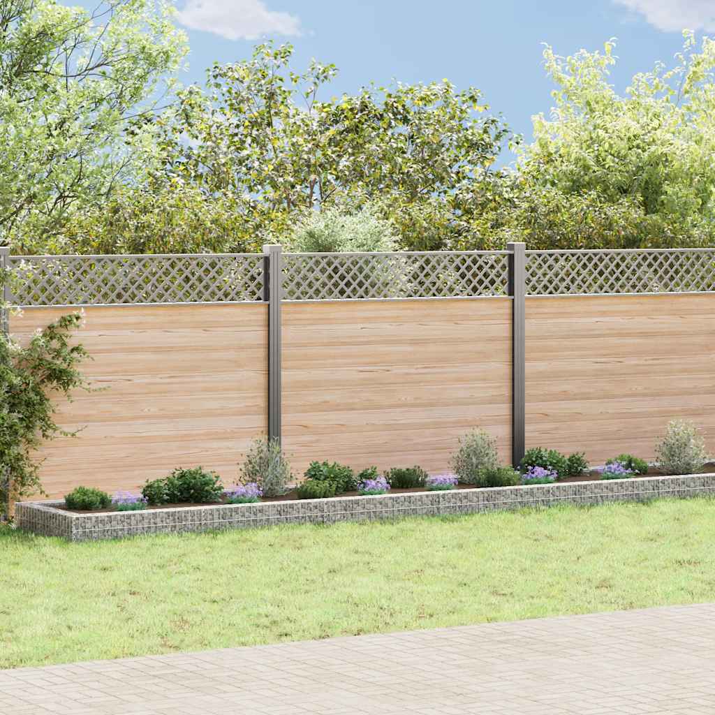 vidaXL Gabion Raised Bed | Silver | Galvanised steel | Extra Long | Durable