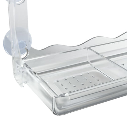 vidaXL Window Bird Feeders 2 pcs Acrylic 30x12x15 cm