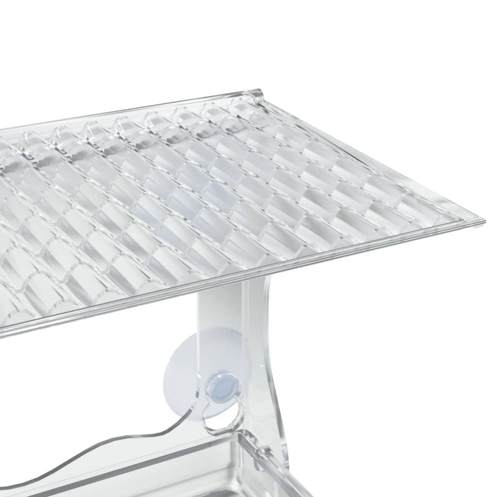 vidaXL Window Bird Feeders 2 pcs Acrylic 30x12x15 cm