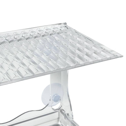 vidaXL Window Bird Feeders 2 pcs Acrylic 30x12x15 cm
