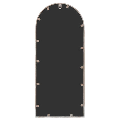318373 vidaXL Garden Mirror Sand 100x45 cm Iron for Outdoor Use