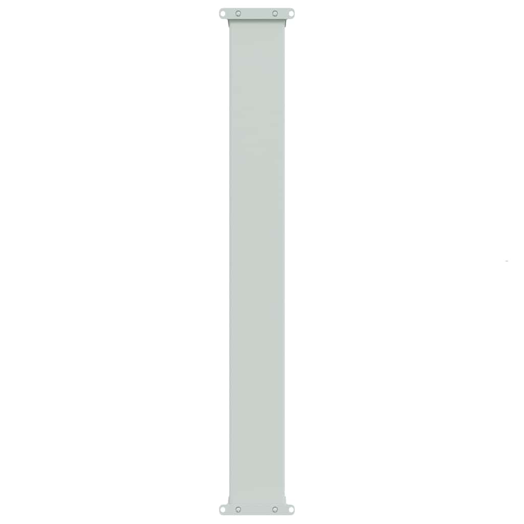 vidaXL Patio Retractable Side Awning 117x600 cm Black