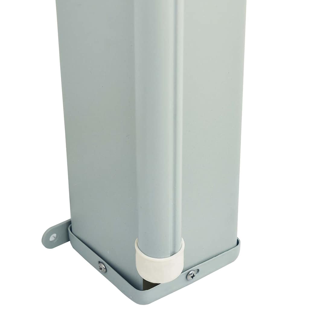 vidaXL Patio Retractable Side Awning 117x600 cm Blue