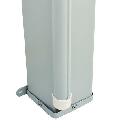 vidaXL Patio Retractable Side Awning 117x600 cm Blue