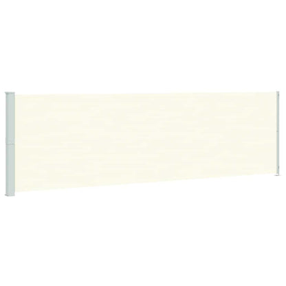 vidaXL Patio Retractable Side Awning 180x614 cm Cream