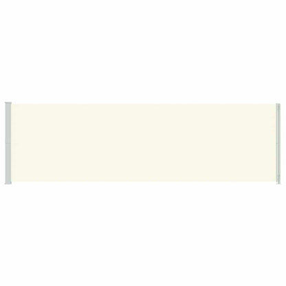vidaXL Patio Retractable Side Awning 180x614 cm Cream